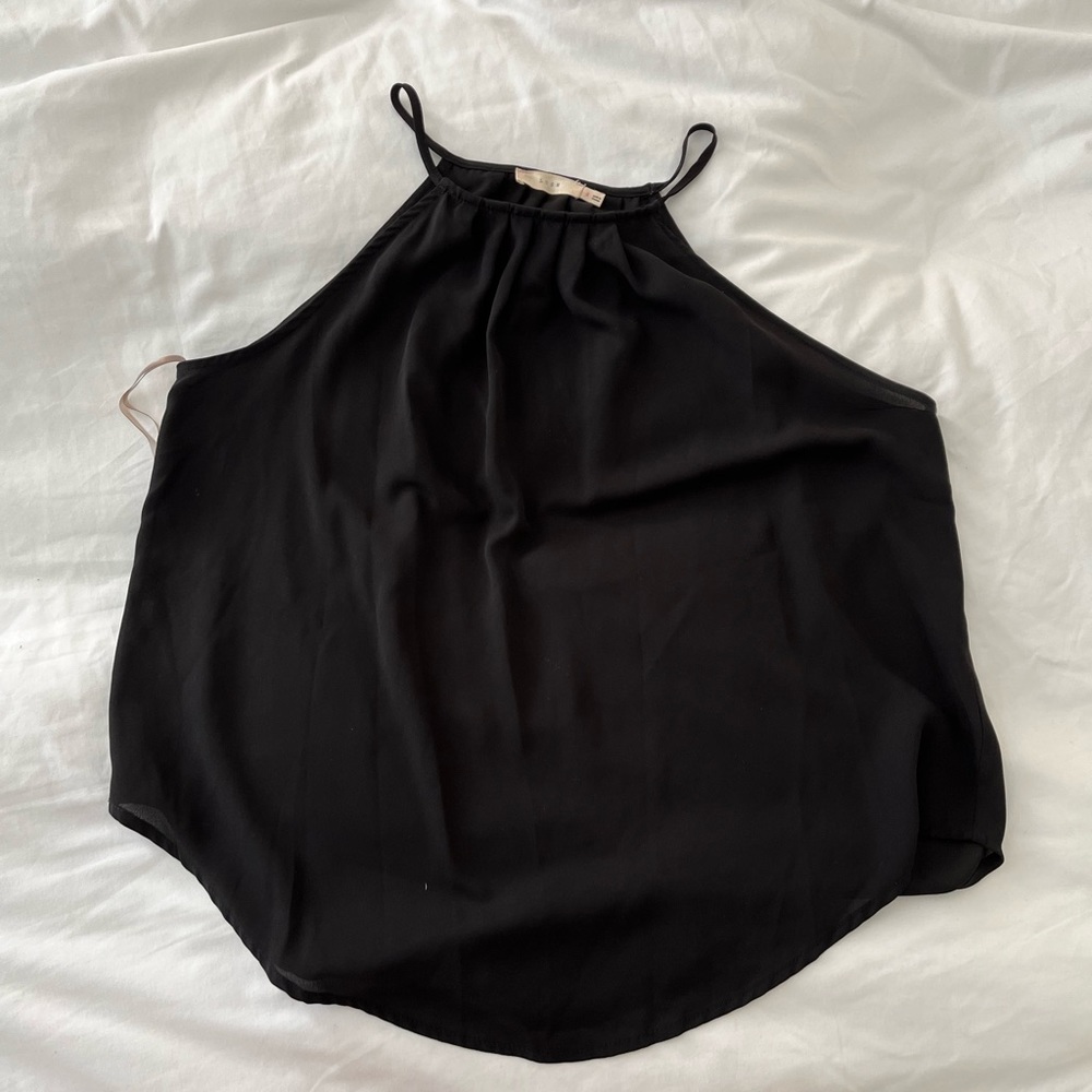 Cute black going out top